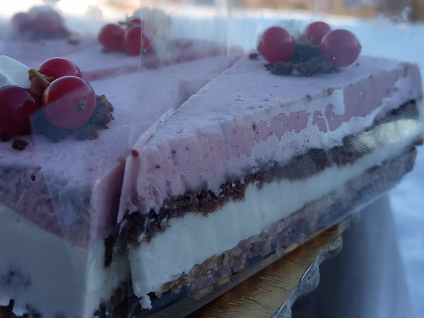 Die Schoko-Joghurt-Torte der Hütte Baita Resch - Cortina Delicious